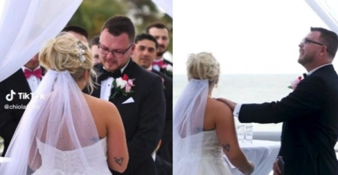 ΗΠΑ: Η άβολη στιγμή που περιστέρι κουτσούλησε τη νύφη κατά την διάρκεια του γάμου - Δείτε βίντεο