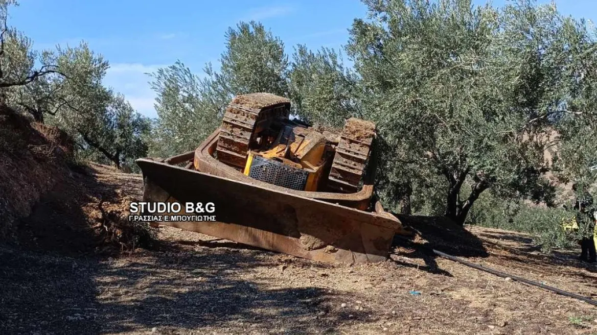 Τραγωδία στην Ελλάδα - Νεκρός 66χρονος που καταπλακώθηκε από χωματουργικό μηχάνημα