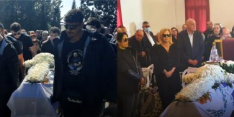 Πλήθος κόσμου στην κηδεία του αθλητή Κωνσταντίνου Σταθελάκου - Συγκίνησε ο επικήδειος λόγος του Περικλή Μάρκαρη