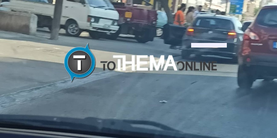 Καραμπόλα στη Μακαρίου στη Λεμεσό : Προκάλεσε κυκλοφοριακό κομφούζιο - Δείτε φωτογραφία