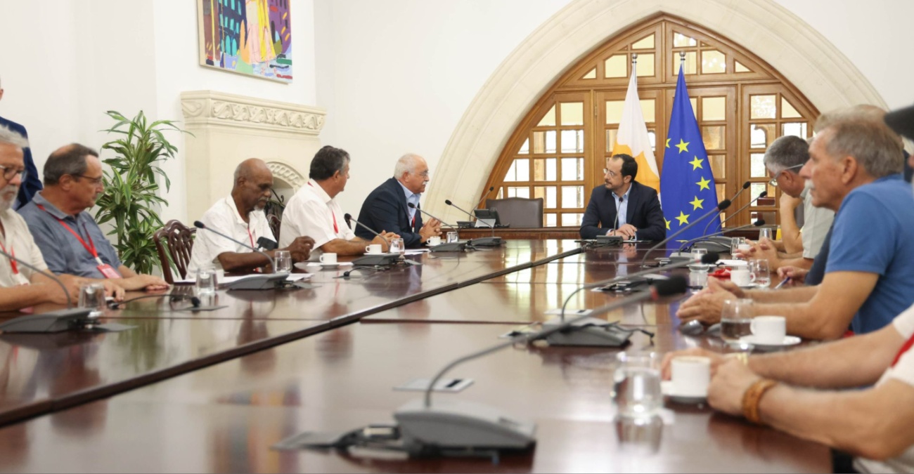 Μίλησε με Τουρκοκύπριους ενόψει πενταμερούς στη Νέα Υόρκη ο ΠτΔ - «Μέγιστη επιδίωξη είναι να επαναρχίσουν οι συνομιλίες»