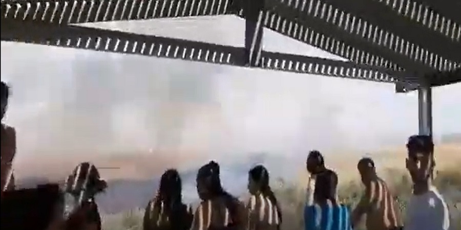 ΕΠ. ΛΕΥΚΩΣΙΑΣ: Πλησίον ελαιώνα και υποστατικού με πισίνα η φωτιά στο Ποτάμι - VIDEO