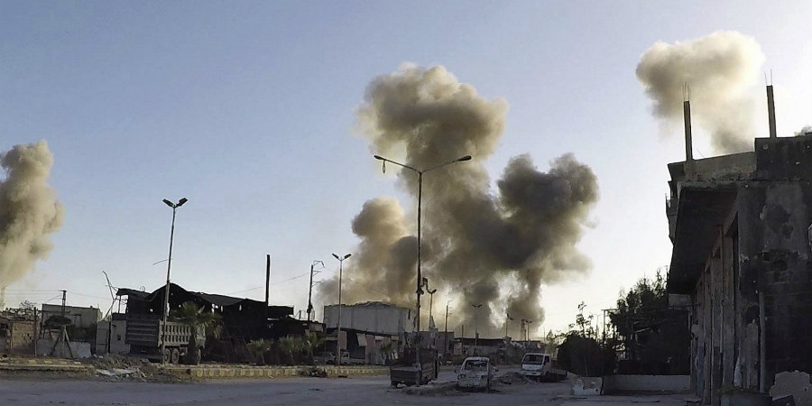ΣΥΡΙΑ: Πολύνεκρη αεροπορική επιδρομή σε κρησφύγετο του Ισλαμικού Κράτους