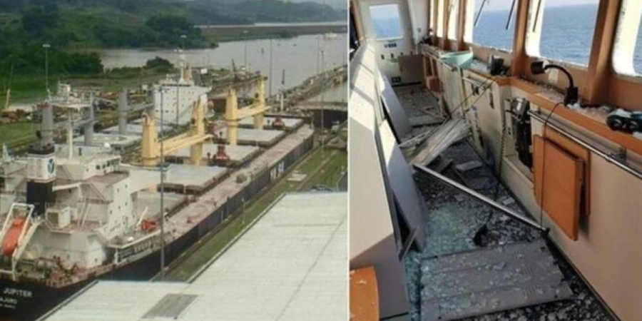 Τουρκικό πλοίο χτυπήθηκε στη Μαύρη Θάλασσα