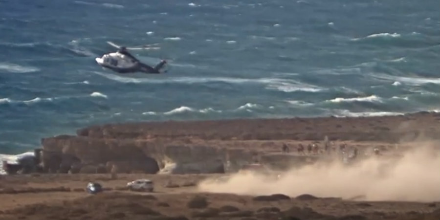 Βίντεο από τη διάσωση των τεσσάρων ατόμων στις θαλασσινές σπηλιές - Ισχυροί άνεμοι έπνεαν στην περιοχή