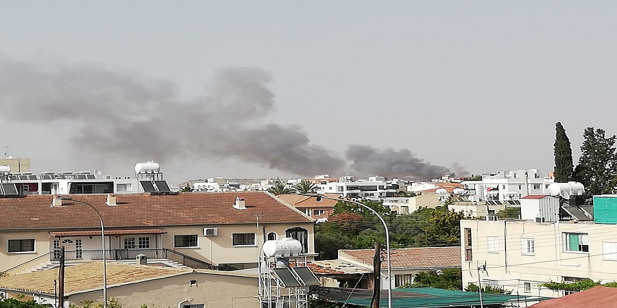 ΛΕΥΚΩΣΙΑ: Ξέσπασε πυρκαγιά στην περιοχή Γερίου - Τυλίχθηκε στις φλόγες και υποστατικό