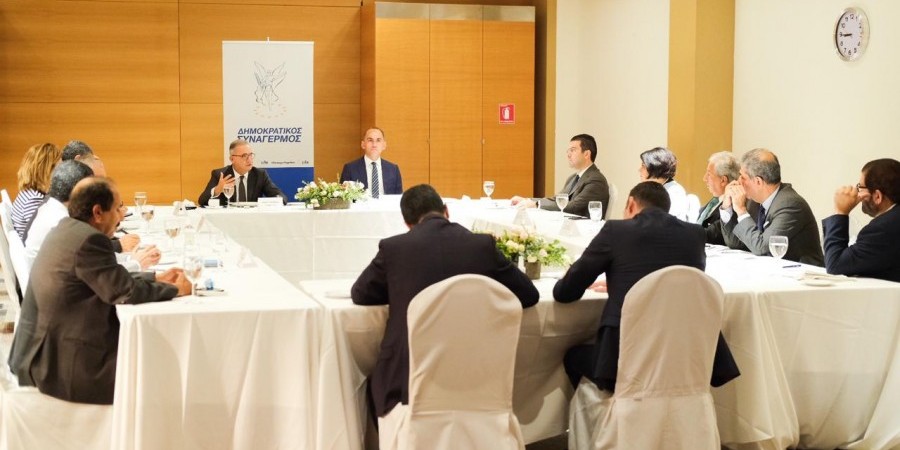 Για Κυπριακό ενημέρωσε ο ΔΗΣΥ τους Πρέσβεις της Μέσης Ανατολής και Β. Αφρικής