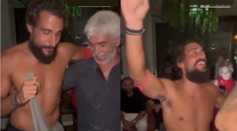 Σάκης Κατσούλης: Χορεύει «Τα Ριάλια» μετά τον θρίαμβο του στο Survivor All Star (Βίντεο)