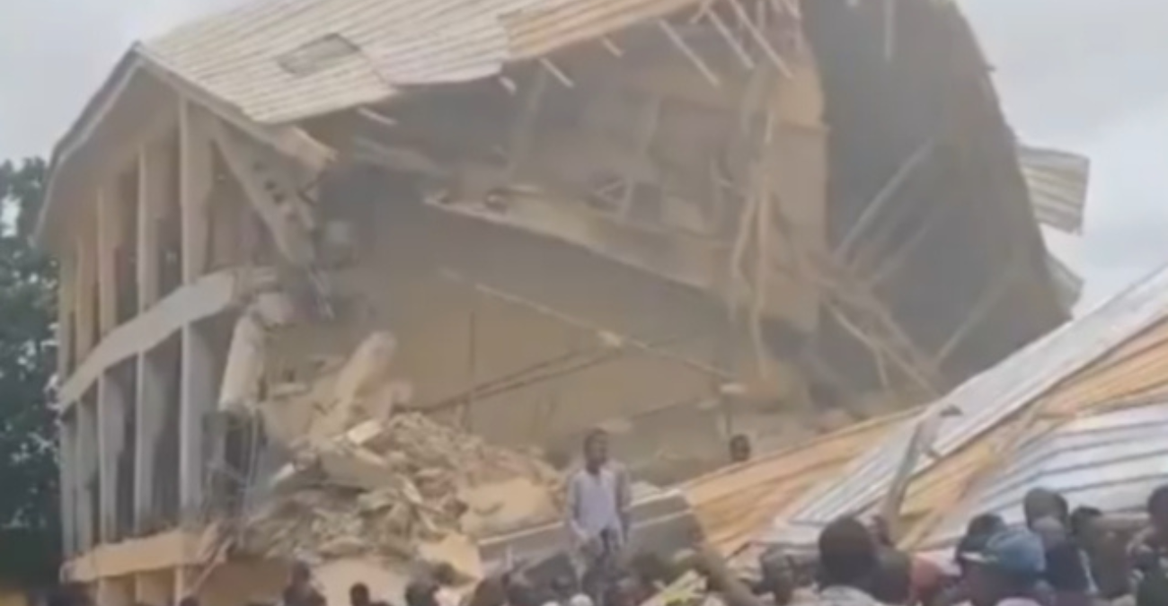 Τουλάχιστον 16 νεκροί μαθητές από κατάρρευση σχολικού κτιρίου, στη Νιγηρία