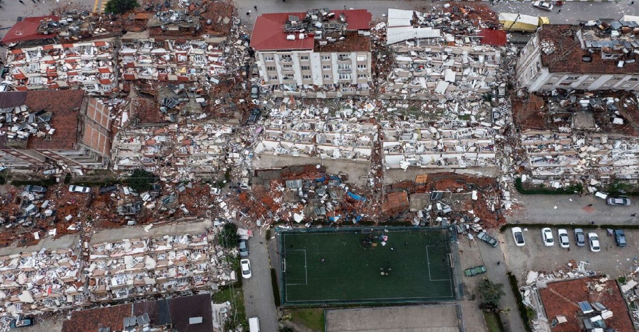 Σεισμός στην Τουρκία: Εικόνες καταστροφής στην επαρχία Χατάι κατέγραψε drone - Δείτε βίντεο
