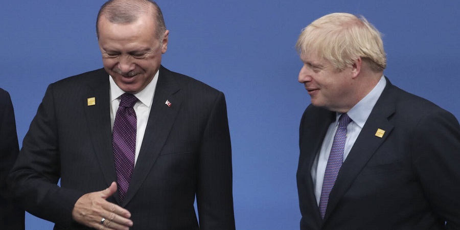 Χαιρέτισε τη συμφωνία συνομιλιών Ελλάδας-Τουρκίας ο Τζόνσον σε επικοινωνία με Ερντογάν