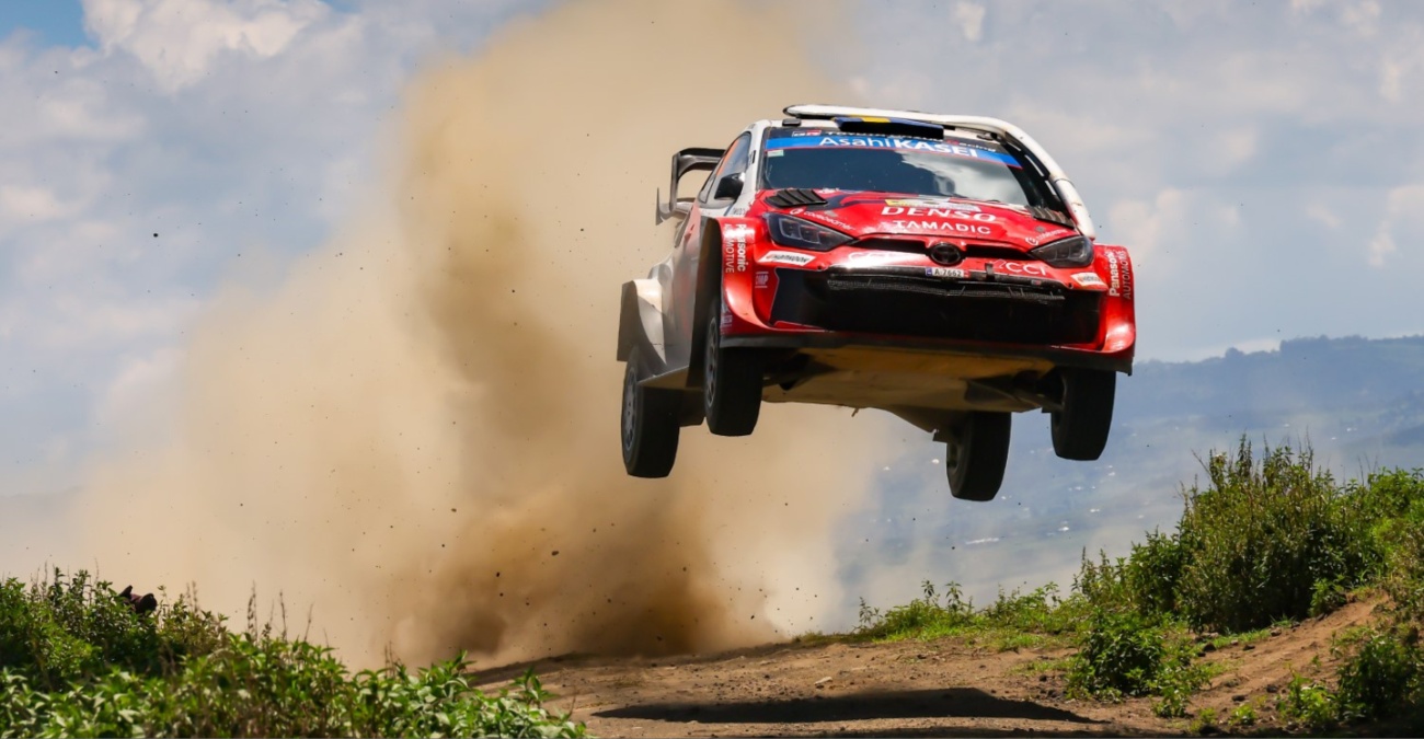 Ο Katsuta οδηγεί την Toyota σε ακόμη μια θριαμβευτική νίκη στο Ράλι Σαφάρι