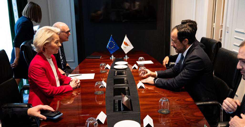 Προτεραιότητα το Κυπριακό για την Ευρωπαϊκή Ένωση - Τι συζήτησαν ΠτΔ και Φον ντερ Λάιεν