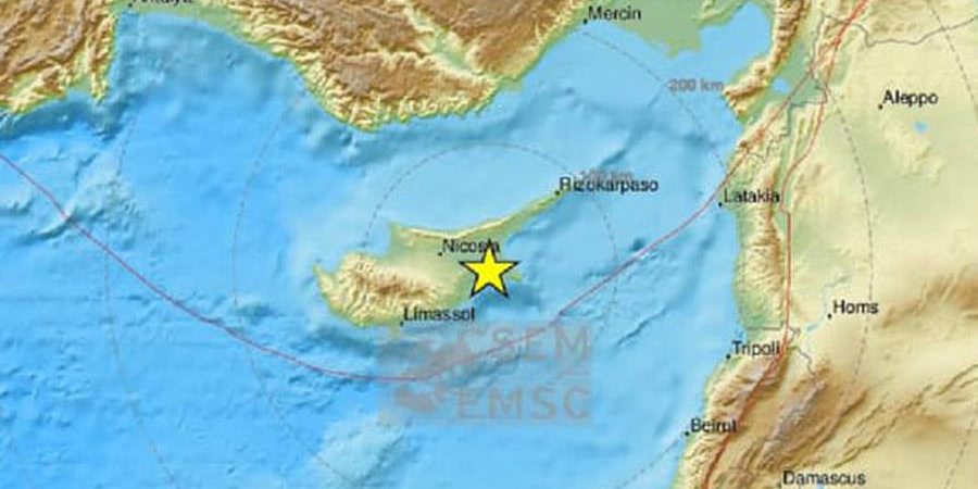 ΣΥΜΒΑΙΝΕΙ ΤΩΡΑ: Νέα σεισμική δόνηση ταρακούνησε την Κύπρο – Έγινε αισθητή σε διάφορες περιοχές 