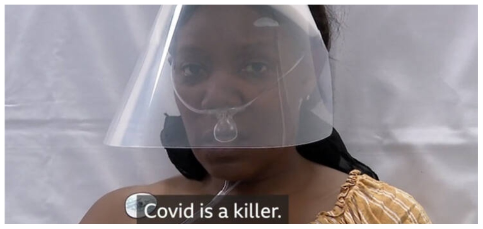 Συγκλονιστικό βίντεο: Γυναίκα με κορωνοϊό πασχίζει να αναπνεύσει και προειδοποιεί – «Η Covid είναι δολοφόνος»