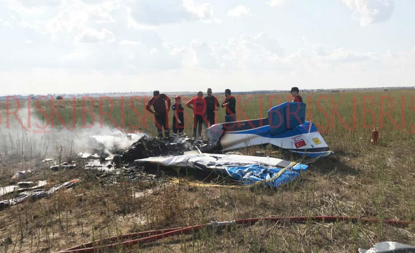 Η ειδική ομάδα από την Τουρκία άρχισε στα κατεχόμενα έρευνα για το δυστύχημα με το αεροπλάνο