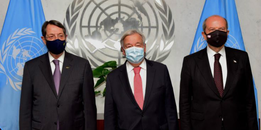 Εν αναμονή της δήλωσης του ΓΓ ΟΗΕ μετά την άτυπη τριμερή 