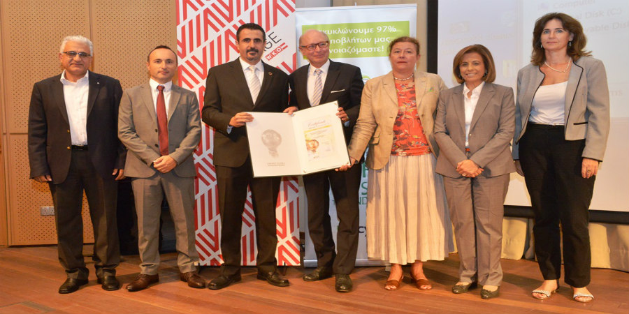 Η Cyta βραβεύεται με το National Energy Globe Award 2019 από το Energy Globe Foundation GmbH και την Πρεσβεία της Αυστρίας