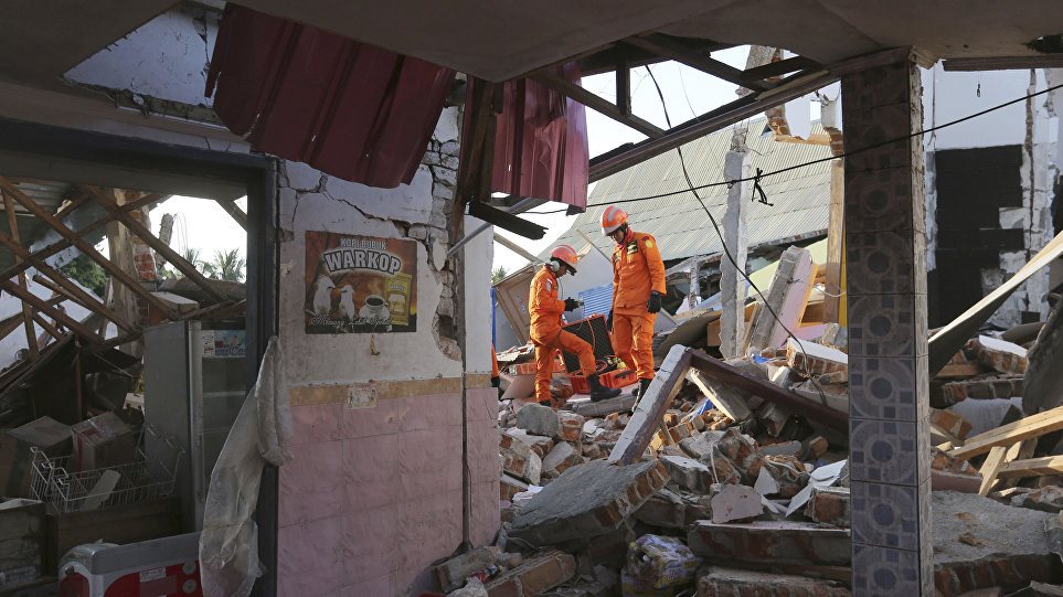 Ινδονησία: Στους 436 έχει ανέλθει ο αριθμός των νεκρών από τον σεισμό