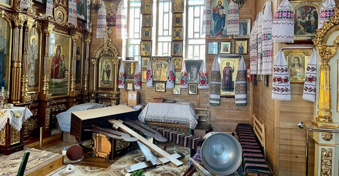 Εισέβαλε σε εκκλησία και μαχαίρωσε στο λαιμό τον ιερέα – Απίστευτο περιστατικό στην Ουκρανία