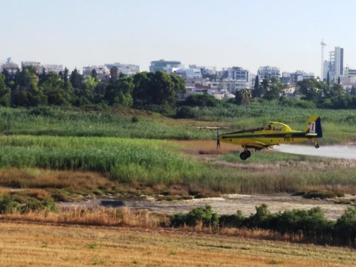 Αεροψεκασμούς για καταπολέμηση των κουνουπιών διενεργεί ο Δήμος Λάρνακας