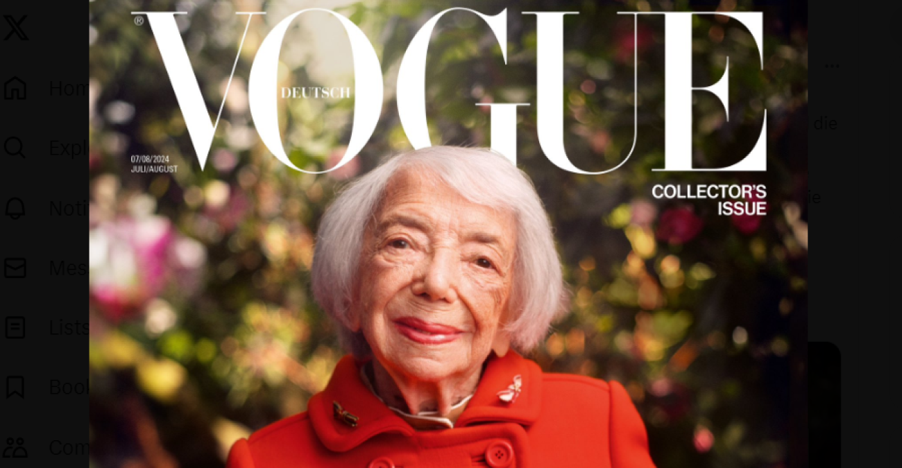 Γερμανία: Επιζήσασα του Ολοκαυτώματος, 102 ετών στο εξώφυλλο της Vogue