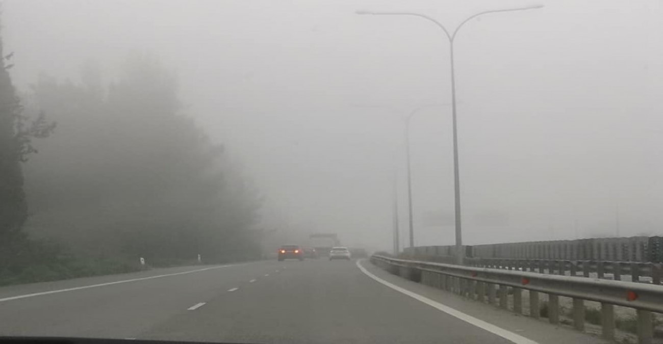 Οδηγοί Προσοχή: Πυκνή ομίχλη στην επαρχία Πάφου - Επηρεάζει την ορατότητα στο οδικό δίκτυο