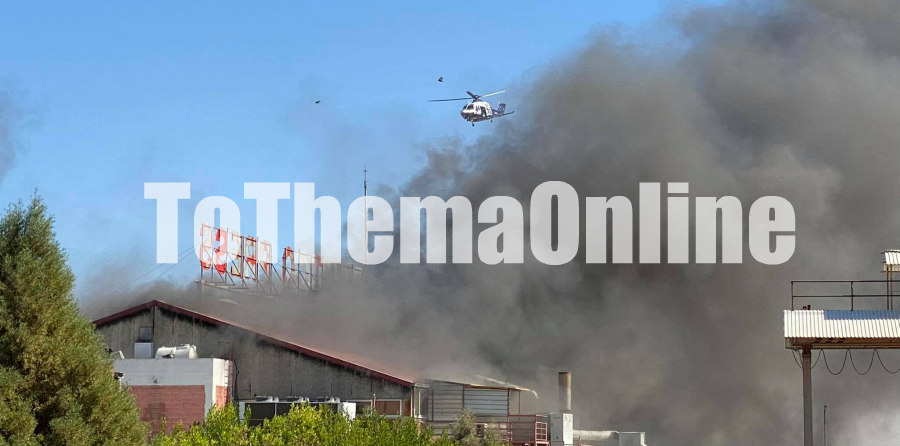 ΕΚΤΑΚΤΟ-ΛΕΥΚΩΣΙΑ: Πυκνοί καπνοί στα Λατσιά- Στις φλόγες τυπογραφείο- Σπεύδει η Πυροσβεστική- Στο σημείο και ελικόπτερο