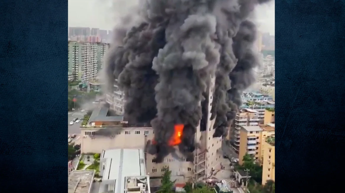 Κίνα: Τουλάχιστον έξι νεκροί από τη φωτιά σε εμπορικό κέντρο - Δείτε βίντεο