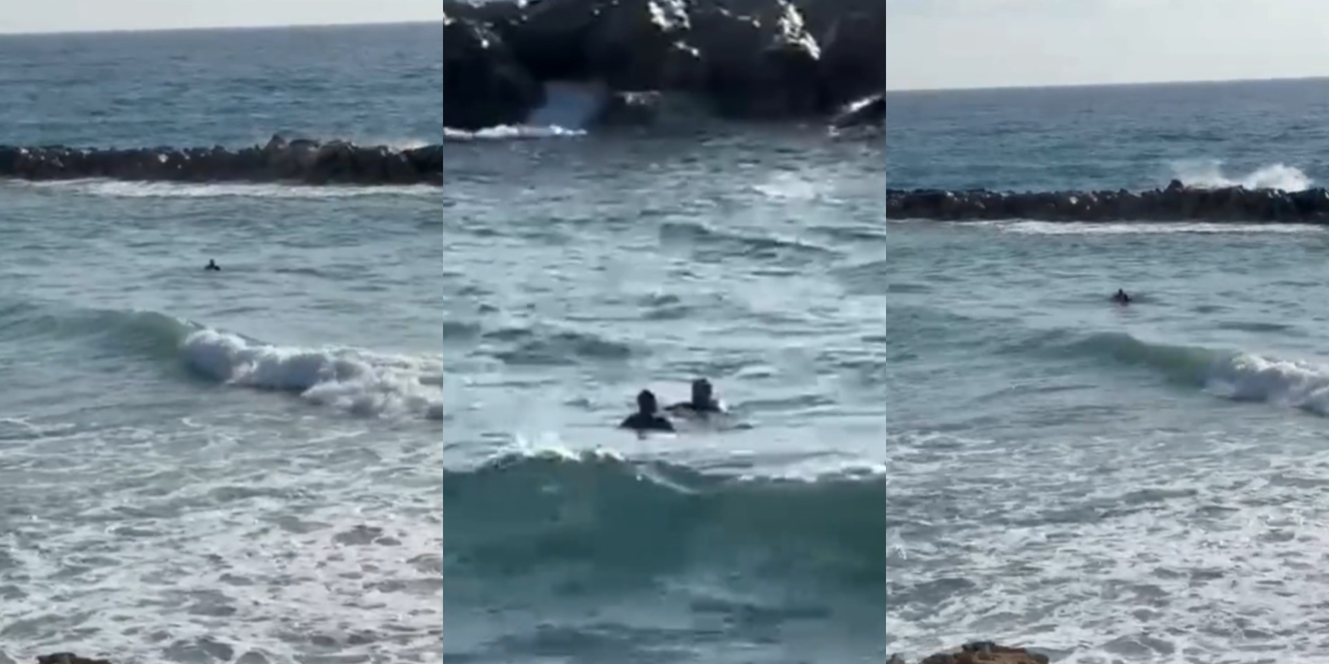 Video: Ναυαγοσώστες… φύλακες άγγελοι για λουόμενο – Καρέ-καρέ η στιγμή διάσωσης του