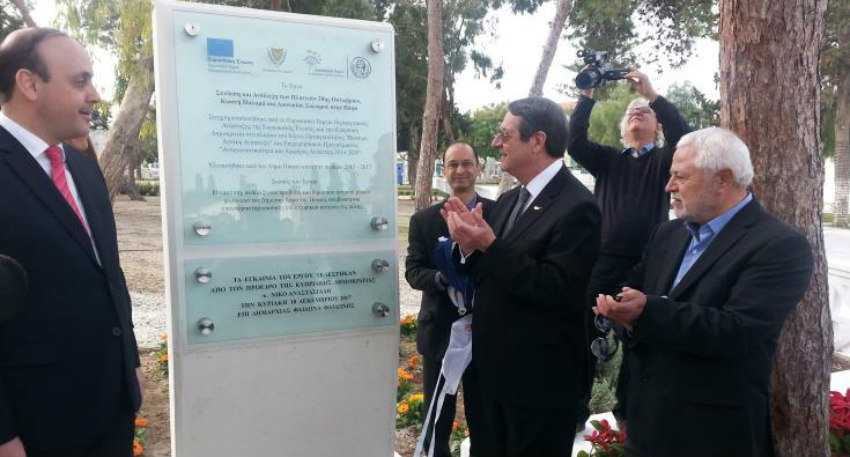 Ο Πρόεδρος Αναστασιάδης εγκαινίασε πέντε έργα στην Πάφο 