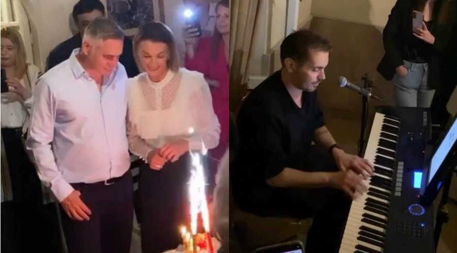Νικόλας Παπαδόπουλος: Πάρτι για τα 50χρονα του – Ο Χατζηγιάννης τραγούδησε το «Happy Birthday»