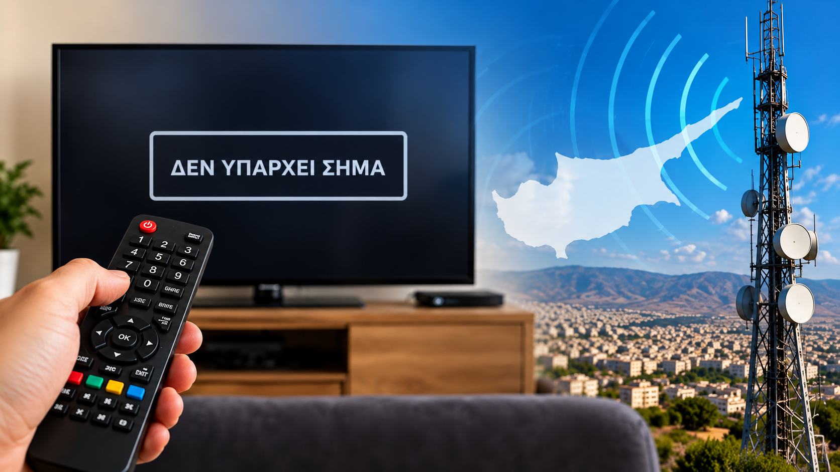 Αλλάζει ξανά η τηλεόραση στην Κύπρο - Τι πρέπει να κάνετε για να μην χάσετε τα κανάλια σας