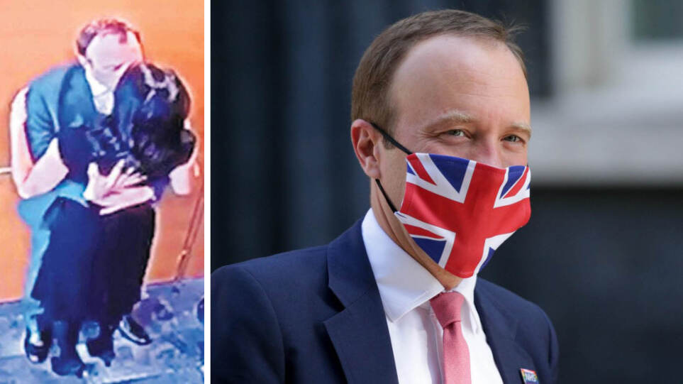 Παραιτήθηκε ο Βρετανός υπουργός υγείας μετά από το σκάνδαλο με τα κρυφά φιλιά στη σύμβουλό του