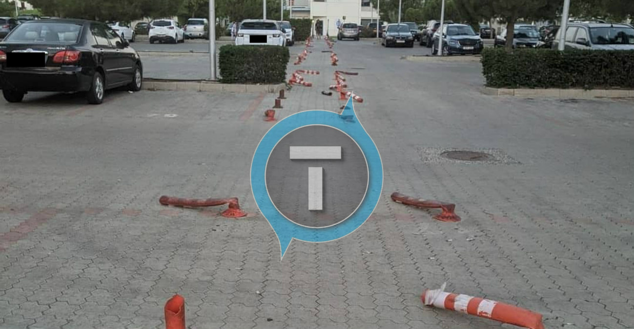 Εικόνες ντροπής: «Ποδοπάτησαν» το parking του Γενικού Νοσοκομείου Λευκωσίας – Δείτε φωτογραφία