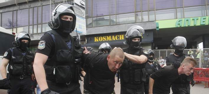 Ουκρανία: Δεκάδες συλλήψεις εθνικιστών -Επεισόδια πριν από το Gay Pride  