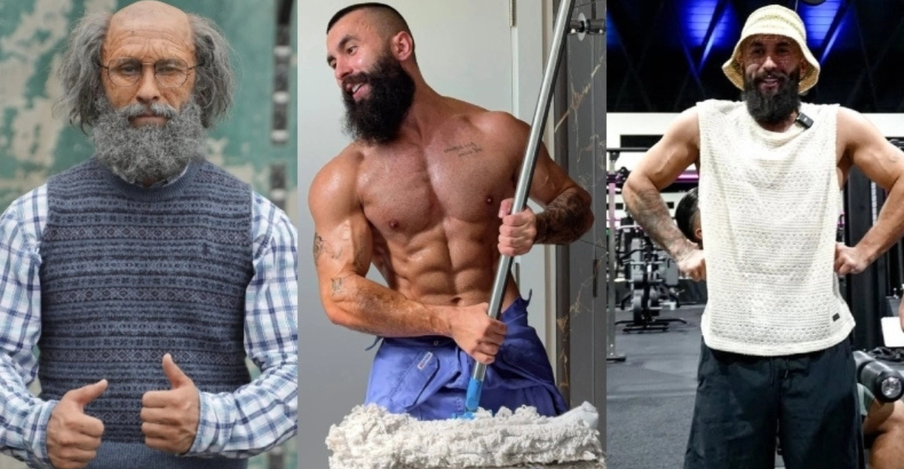 Bίντεο: Ο «ηλικιωμένος» που σηκώνει βάρη: O bodybuilder Anatoly έχει τρελάνει το TikTok με τις μεταμφιέσεις του