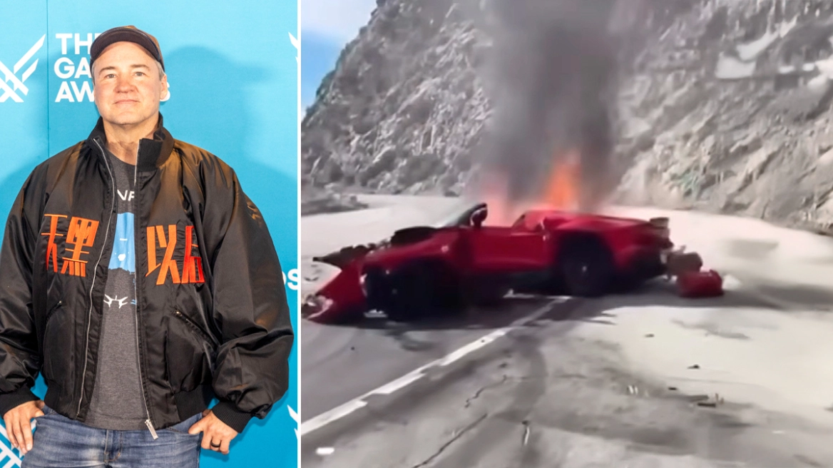 Νεκρός ο συνδημιουργός του Call of Duty - Δείτε τη στιγμή του μοιραίου τροχαίου με τη Ferrari του – Εικόνες που σοκάρουν