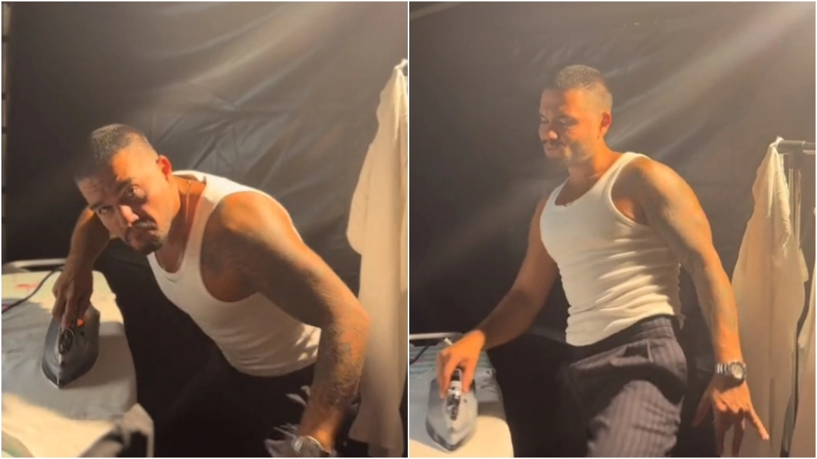 Χρήστος Μάστορας: Ο σέξι χορός του ενώ σιδερώνει τα ρούχα του - Δείτε βίντεο