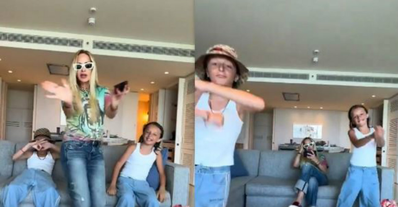 Άννα Βίσση: Χορεύει με τους εγγονούς της το νέο της single - Viral το βίντεο μέσα σε λίγη ώρα