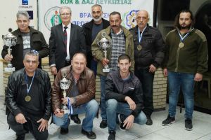 Η βράβευση των πρωταθλητών του Στ’ Πρωταθλήματος Σκοποβολής των κυνηγών της επαρχίας Λευκωσίας