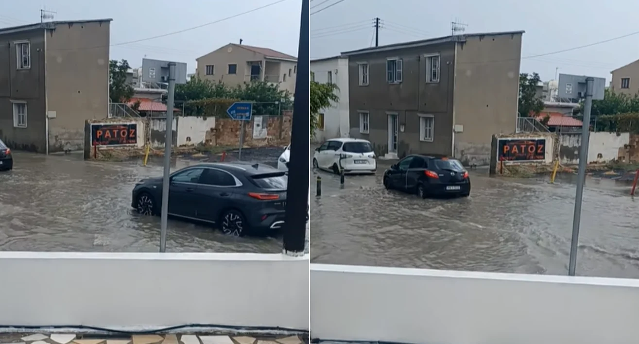 Πλημμύρισαν υπόγεια από την κακοκαιρία - Δείτε βίντεο με τα έντονα καιρικά φαινόμενα 