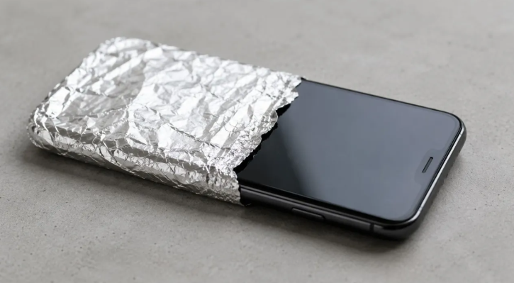Αυτοί είναι οι λόγοι που κάποιοι τυλίγουν το smartphone τους με αλουμινόχαρτο