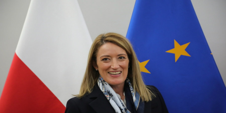 Την Πρόεδρο του Ευρωπαϊκού Κοινοβουλίου υποδέχεται την Πέμπτη η Αννίτα Δημητρίου