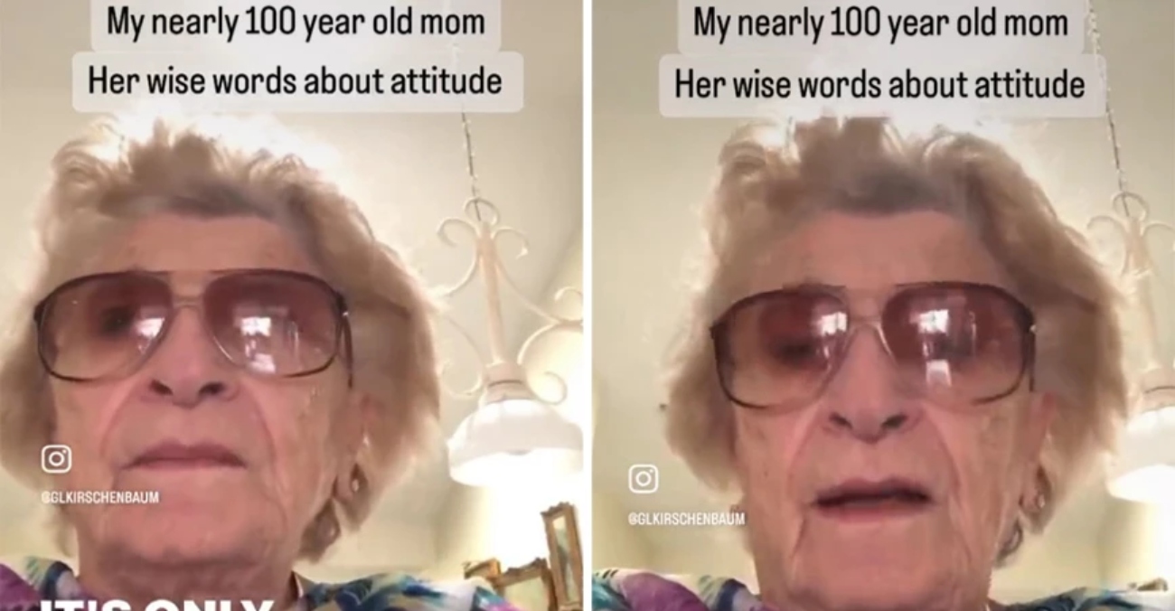 Η συμβουλή μιας 99χρονης για τη ζωή που έχει γίνει viral