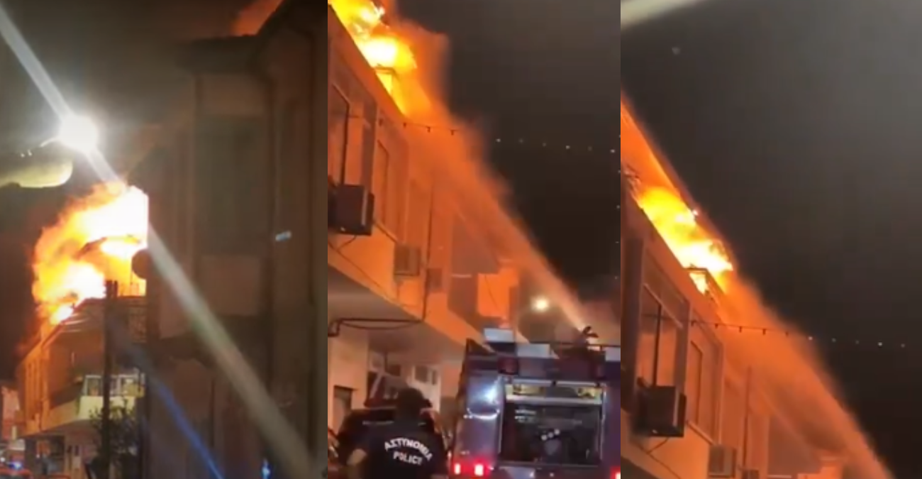 Πυρκαγιά σε διαμέρισμα στην Παλαιά Λευκωσία: Παιδάκι έπαθε εγκαύματα και μεταφέρθηκε σε Νοσοκομείο - Βίντεο από το σημείο