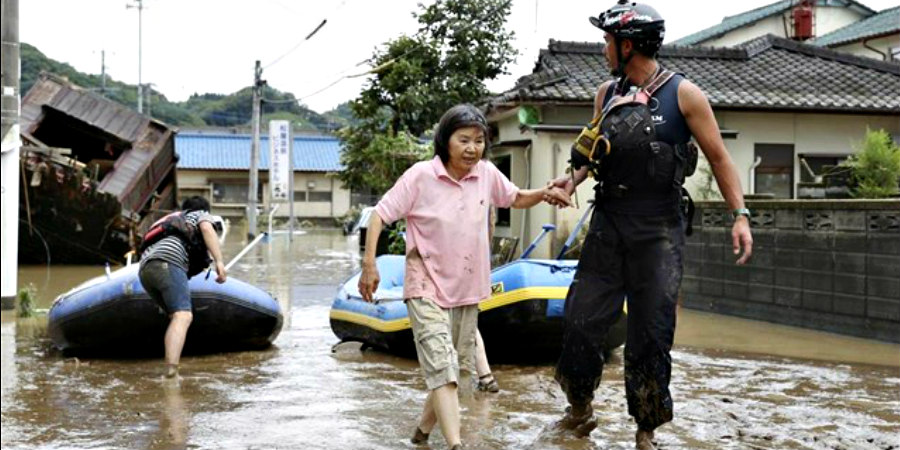 ΑΠΙΣΤΕΥΤΗ ΤΡΑΓΩΔΙΑ: Δεκατέσσερις νεκροί σε οίκο ευγηρίας στην Ιαπωνία που πλημμύρισε
