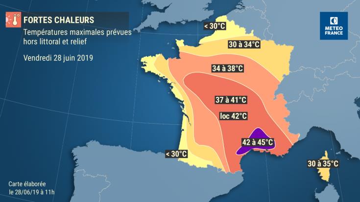 Γαλλία: Ο Ιούνιος του 2019 ήταν ο θερμότερος Ιούνιος παγκοσμίως 