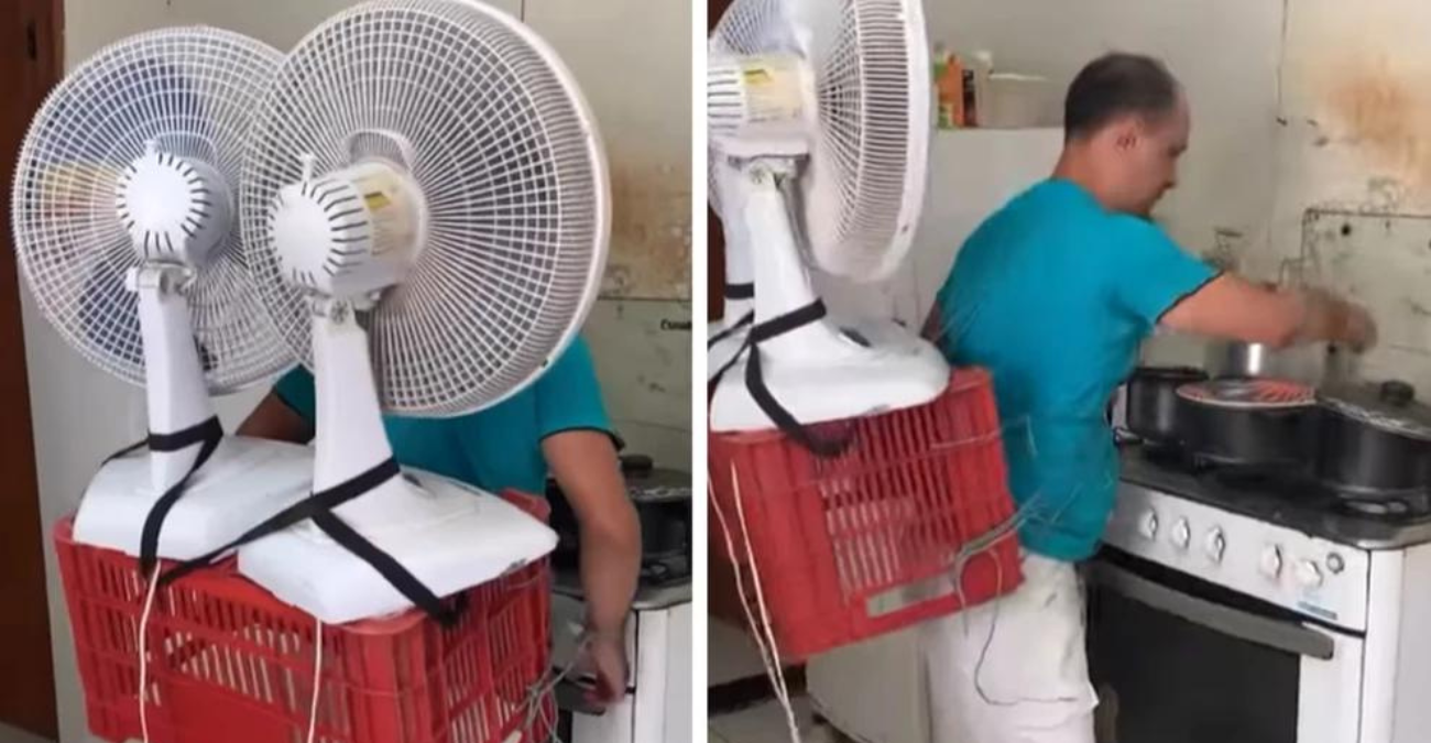Viral Βίντεο: Όταν έχει πολλή ζέστη αλλά οι πατέντες είναι το φόρτε σου 