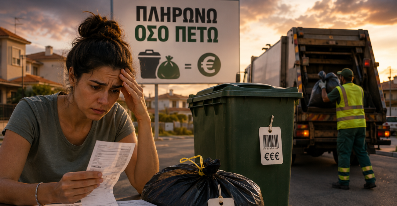 «Πληρώνω Όσο Πετώ»: Η μεγάλη μάχη για τα σκουπίδια - Φόβοι ότι ο λογαριασμός θα καταλήξει στους πολίτες